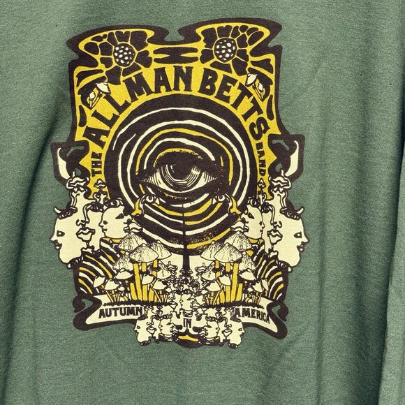 Allman Betts Band Autumn in America Sweatshirt Gildan Heavy Blend Size Large - Picture 2 of 5